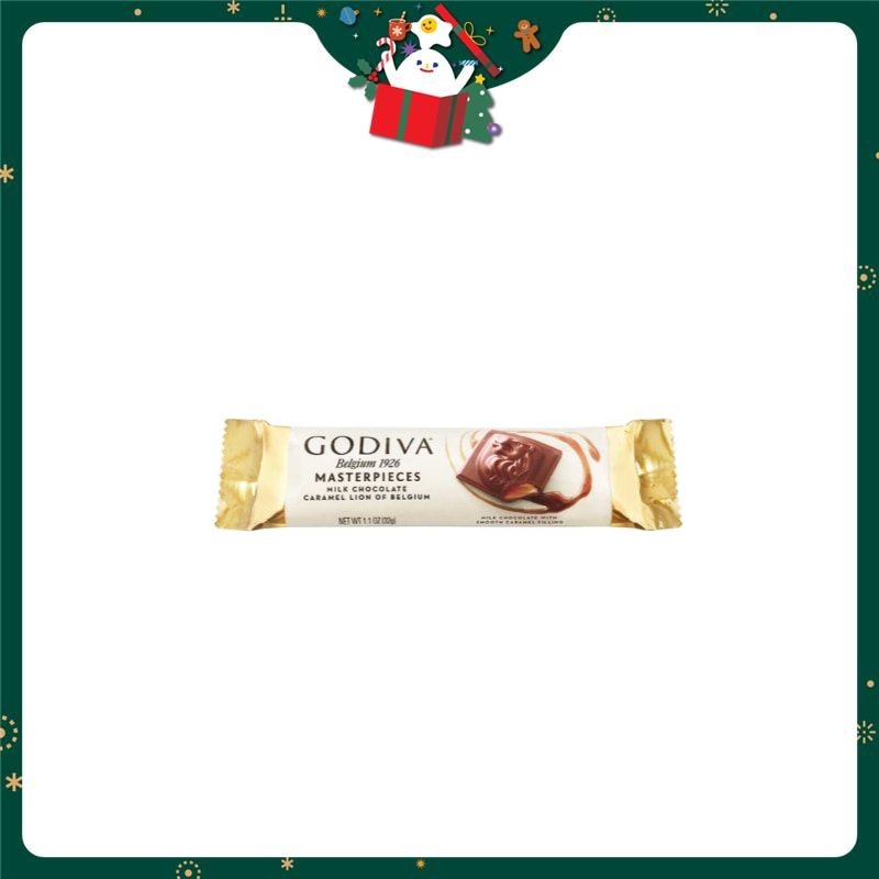 GODIVA Masterpieces Caramel Milk Choco Bar