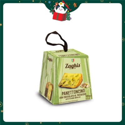 ZAGHIS Panettone Pistachio Choco Paste