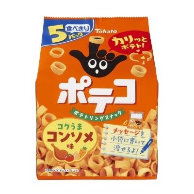 TOHATO Potato Consomme 5pack Snack image