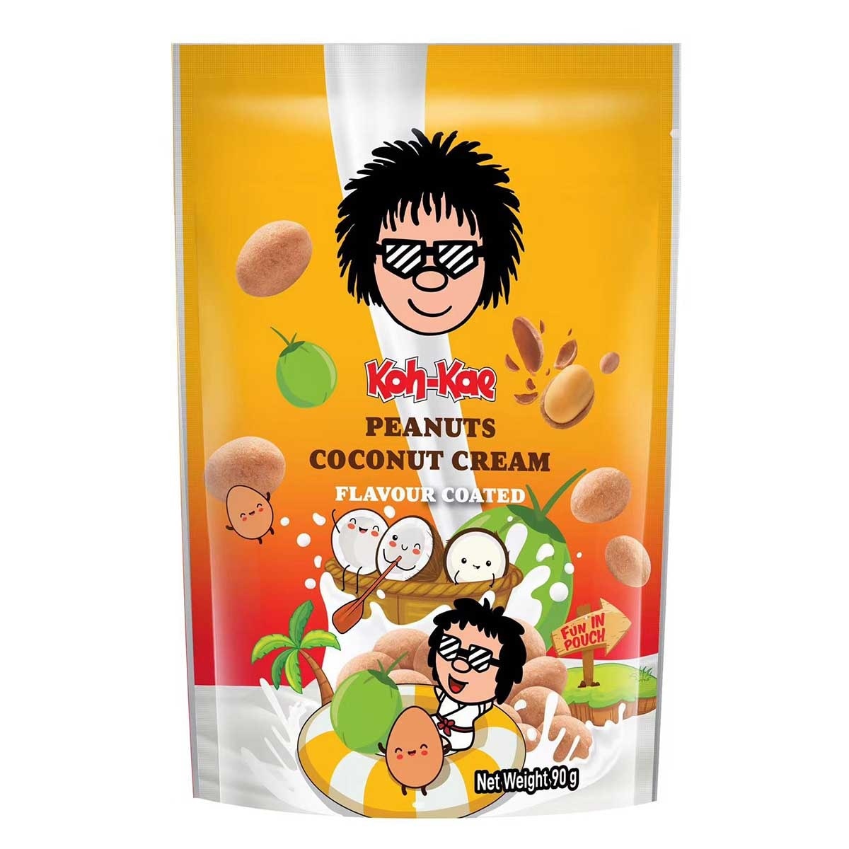 KOH-KAE Peanuts Coconut Cream Flavour