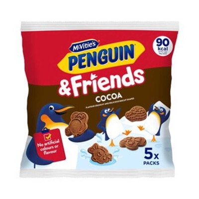 麥維他 企鵝與朋友可可味餅乾