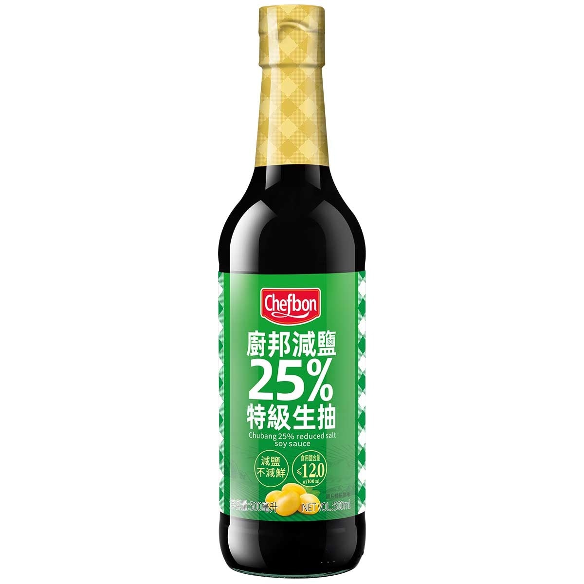 CHEFBON 25% Reduced Salt Soy Sauce