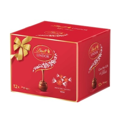 瑞士蓮 牛奶軟心朱古力12條盒裝