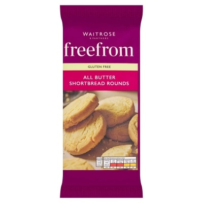 WAITROSE Gluten Free All Butter Shortbread