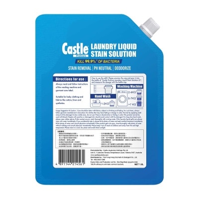 CASTLE Laun Liquid Stainsolution 1.8lrefill