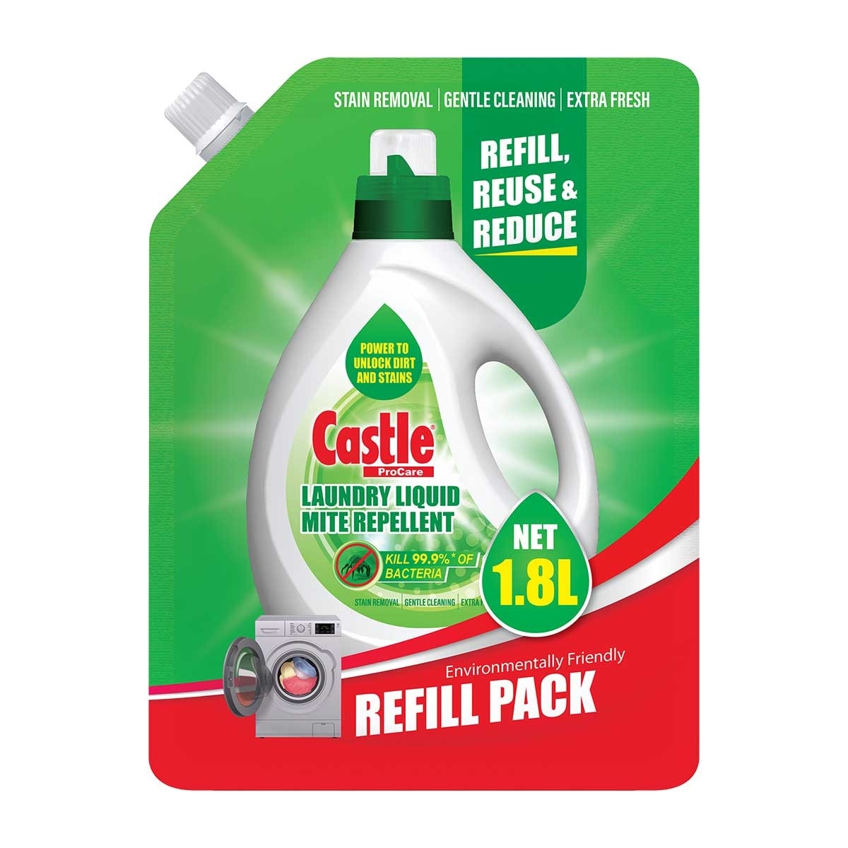 CASTLE Laun Liquid Miterepellent 1.8lrefill