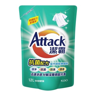 ATTACK Anti-bact Liquid Refill 1.2l
