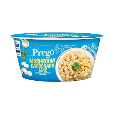 PREGO Mushroom Carbonara Mac Instant Bowl