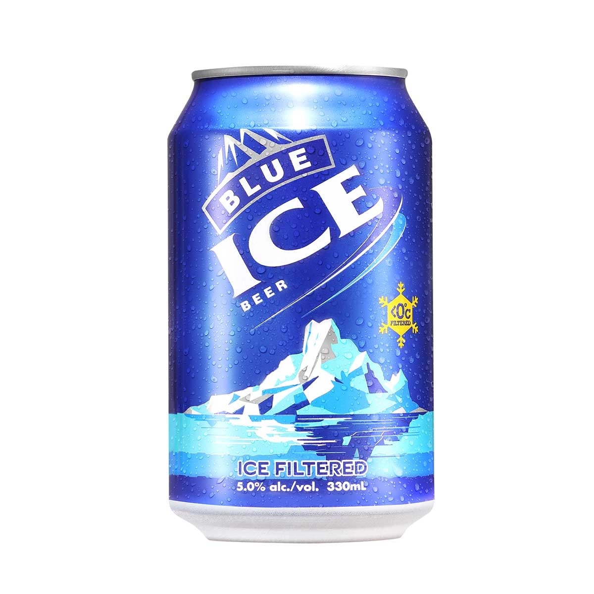 BLUE ICE Beer 12's Can image