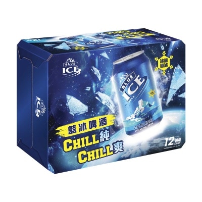 BLUE ICE Beer 12's Can