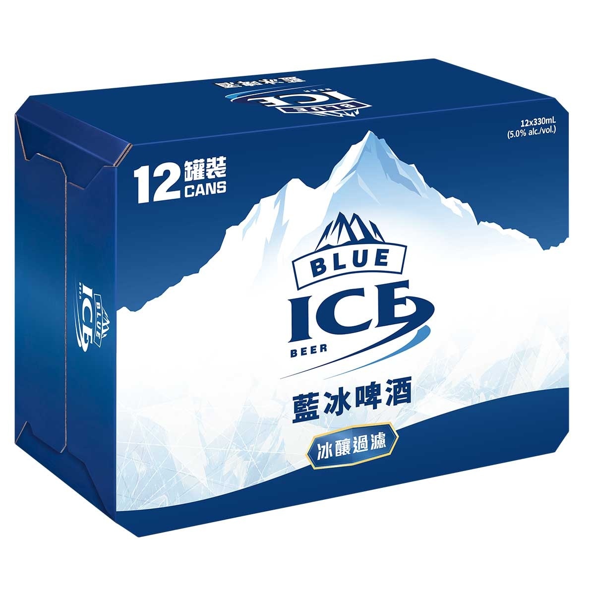 BLUE ICE Beer 12's Can