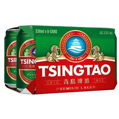 青島 啤酒６罐裝