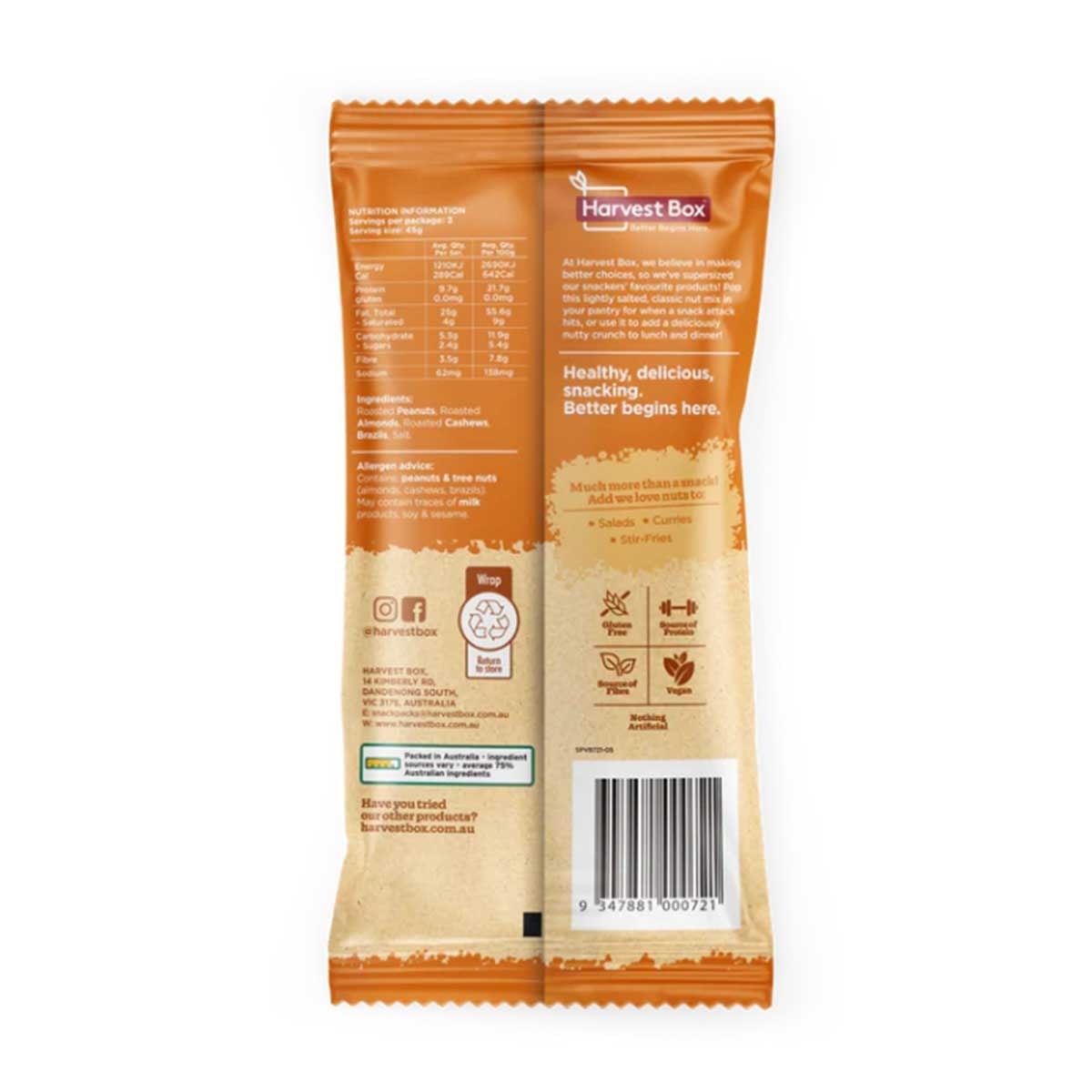 HARVEST BOX We Love Nuts Value Bag