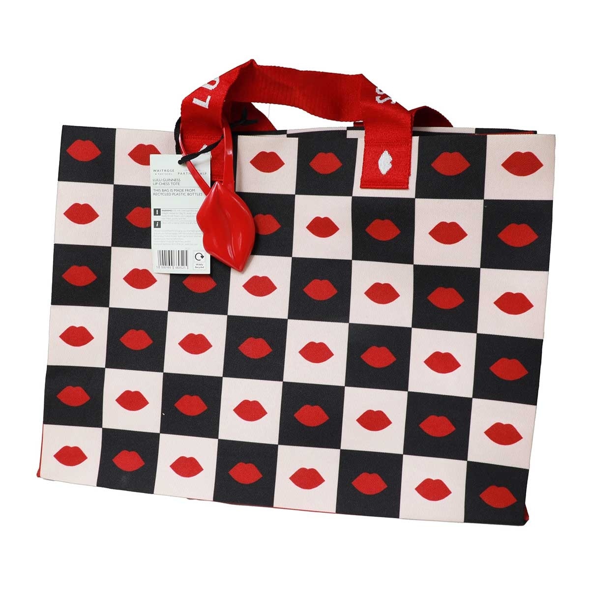 WAITROSE Lulu Guiness Chess Bag (size: H31 X W41.3 X D16cm)