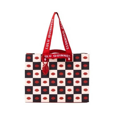 WAITROSE - Lulu Guiness Chess Bag (size: H31 X W41.3 X D16cm)