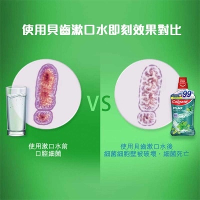 COLGATE Plax Mw Fresh Mint 750 Ml Twin Pack