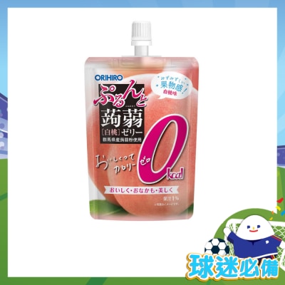 ORIHIRO Konnyaku Jelly Stand Pck 0kcal Peach
