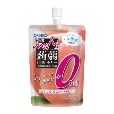 ORIHIRO Konnyaku Jelly Stand Pck 0kcal Peach