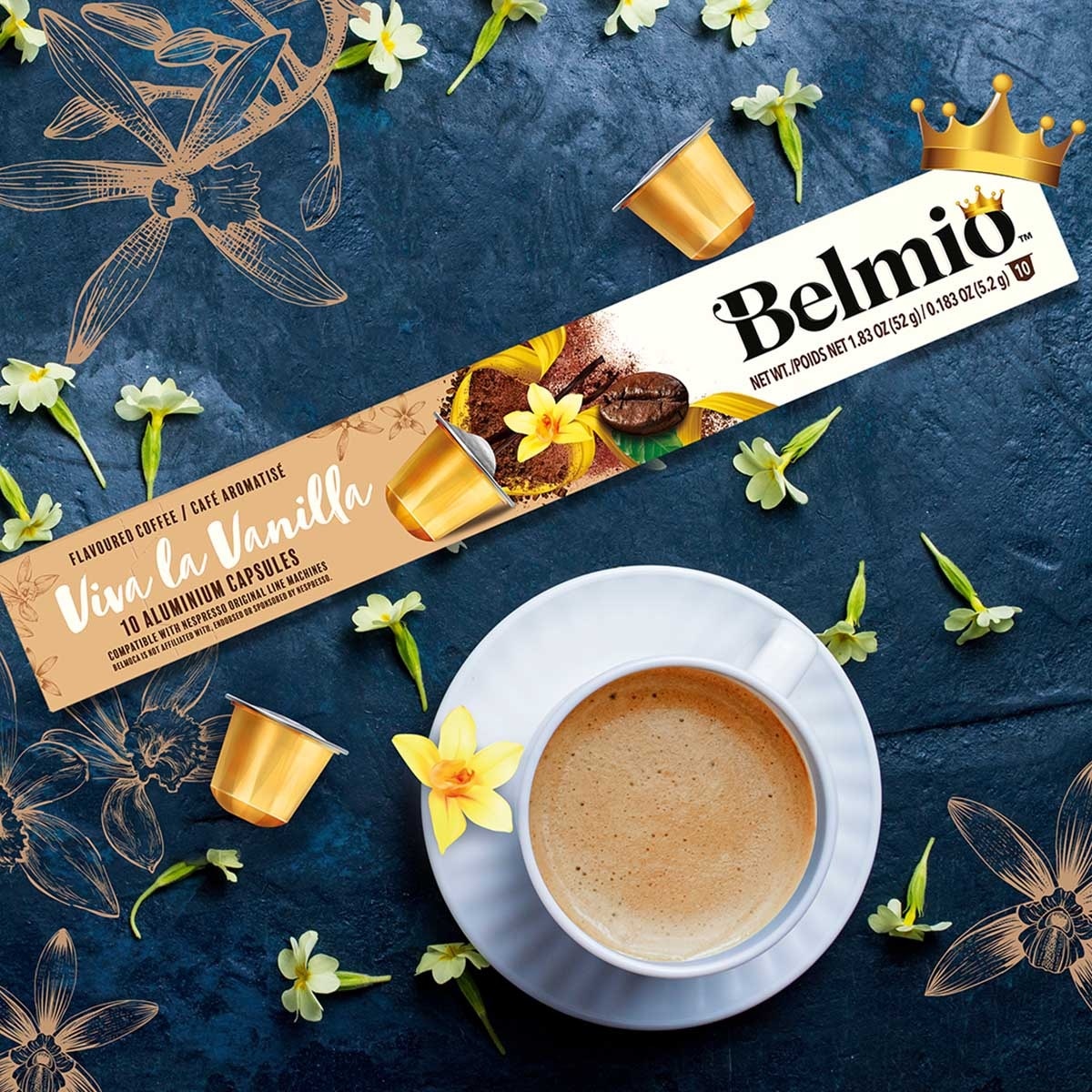 BELMIO Vanilla Espresso Capsules image