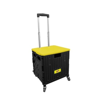 GLAD 4 Wheels Foldable Shopping Trolley