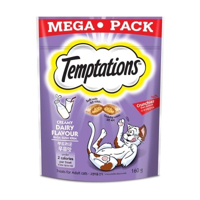 TEMPTATIONS Mega Dairy 160g