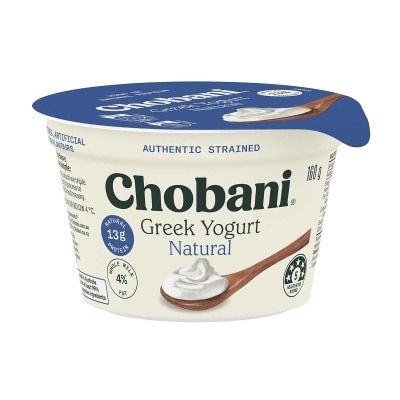 CHOBANI Greek Yogurt - Natural 4% Fat