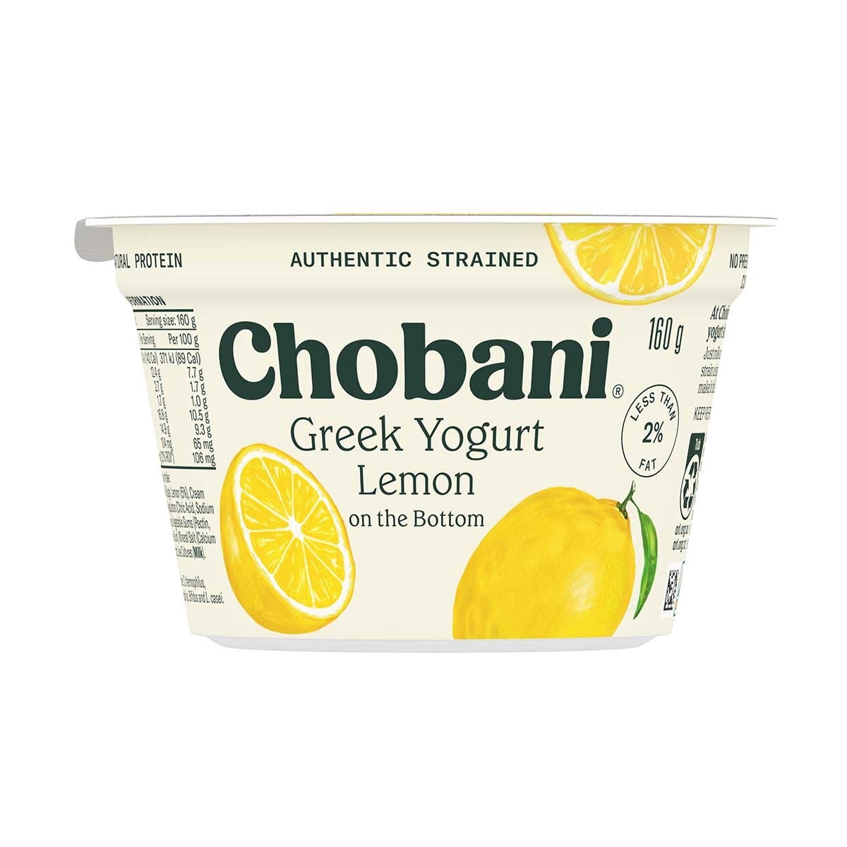CHOBANI Greek Yogurt - Lemon