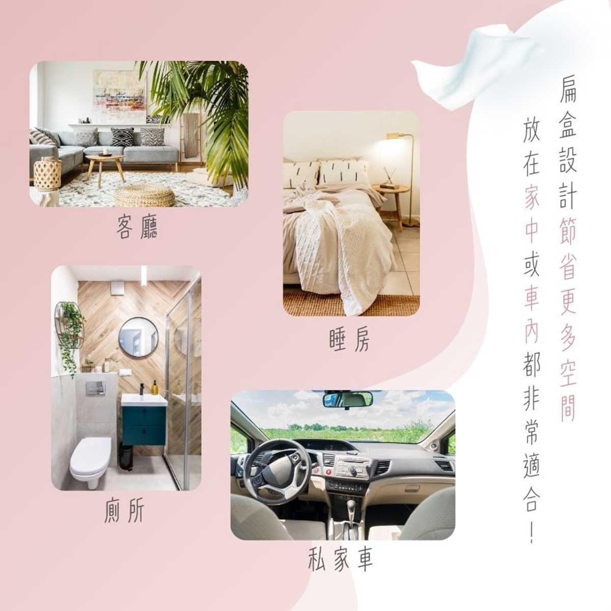 妮飄 妮飄柔軟雙層面紙五盒裝