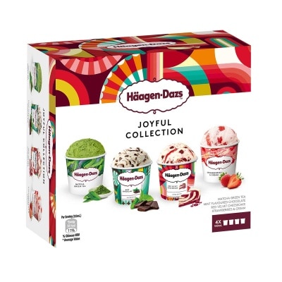 HAAGEN-DAZS 歡聚系列雪糕迷你杯4件裝