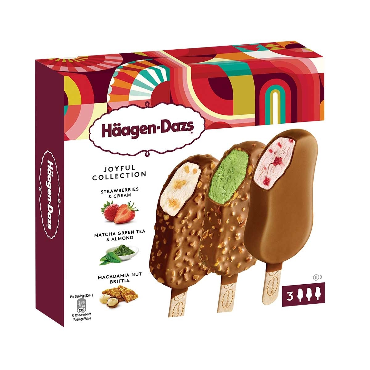 HAAGEN-DAZS Joyful Collection Ice Cream Bar