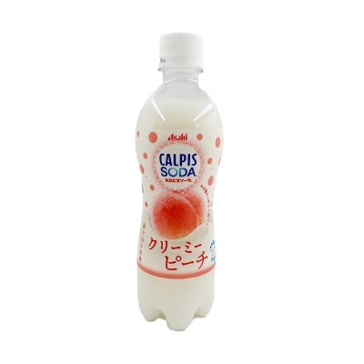 Asahi Calpis Soda Creamy Peach