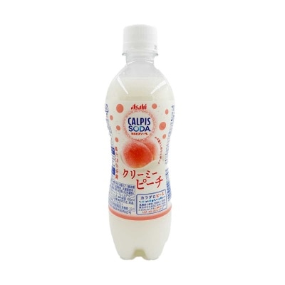 Asahi Calpis Soda Creamy Peach