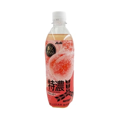朝日 特濃白桃碳酸飲料