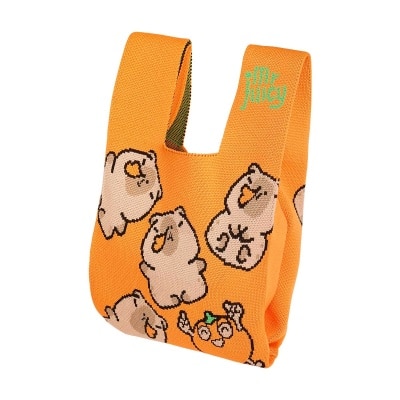 MR. JUICY Mr. Juicy X Capybaratata Knitted Bag