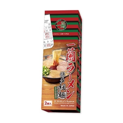 ICHIRAN 博多細直麵（２食）
