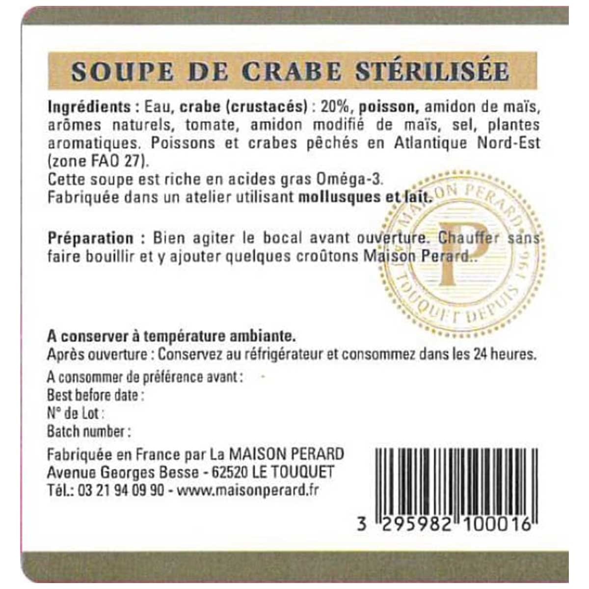 MAISON PERARD 法國龍蝦湯