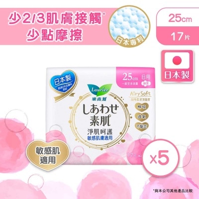LAURIER F Airy Soft Us Day 25cm 17s (5p)