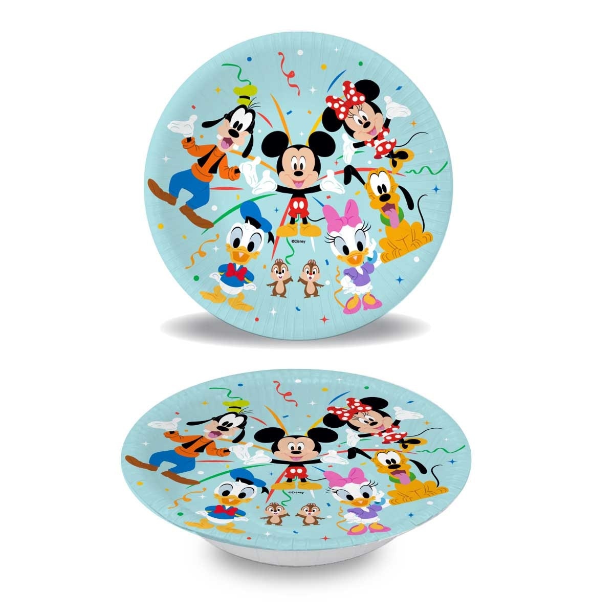 迪士尼 迪士尼 - 米奇 16 Cm紙碗 - 6 件裝 Fsc(迪士尼 授權)