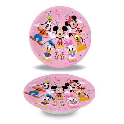迪士尼 迪士尼 - 米奇 16 Cm紙碗 - 6 件裝 Fsc(迪士尼 授權)