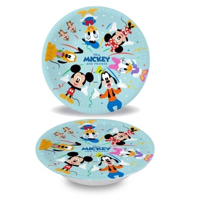 迪士尼 迪士尼 - 米奇 19 Cm紙碗 - 6 件裝 Fsc(迪士尼 授權)