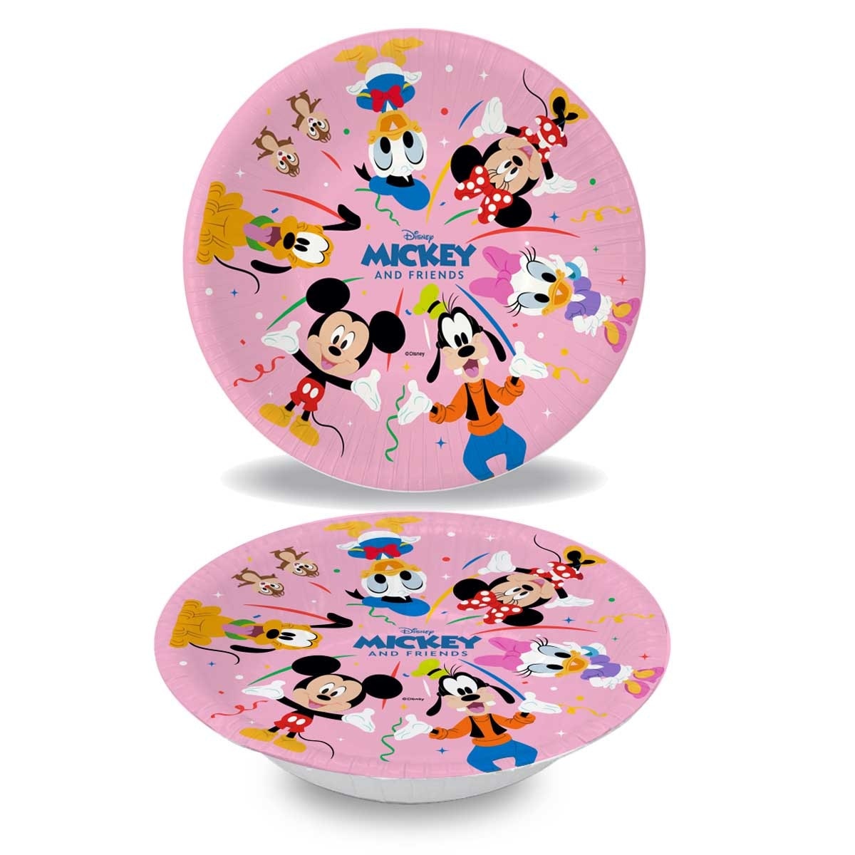 迪士尼 迪士尼 - 米奇 19 Cm紙碗 - 6 件裝 Fsc(迪士尼 授權)