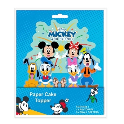 迪士尼 - 迪士尼 - 米奇 紙蛋糕裝飾 Fsc(迪士尼 授權)