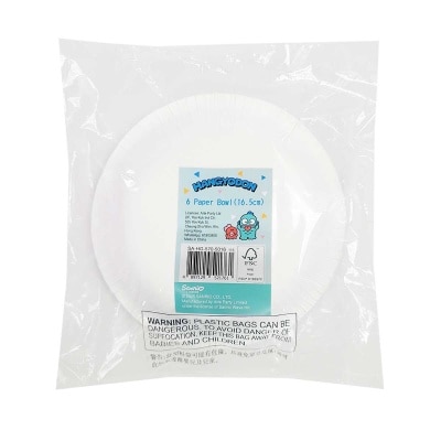 SANRIO Sanrio -  水怪 16.5 Cm  紙碗 - 6件裝 [sanrio 許可產品]