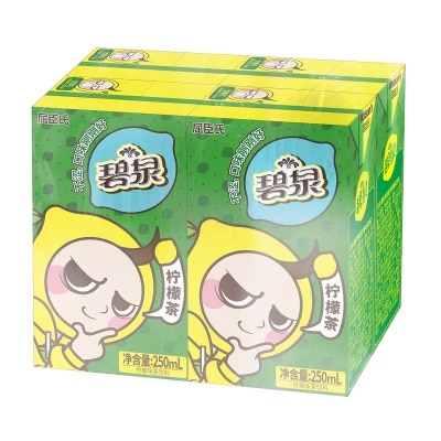 CRYSTAL SPRING Lemon Tea Drink Tetra Pack