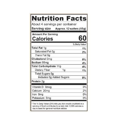 RUTHERFORD & MEYER Gourmet Cheese Wafers Natural