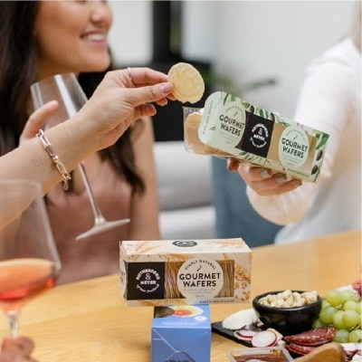 RUTHERFORD & MEYER Garlic & Olive Oil Gourmet Wafers