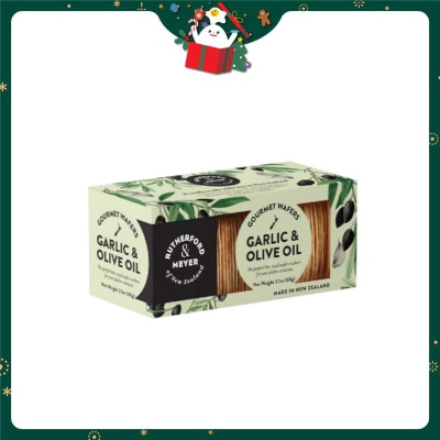 RUTHERFORD & MEYER Garlic & Olive Oil Gourmet Wafers
