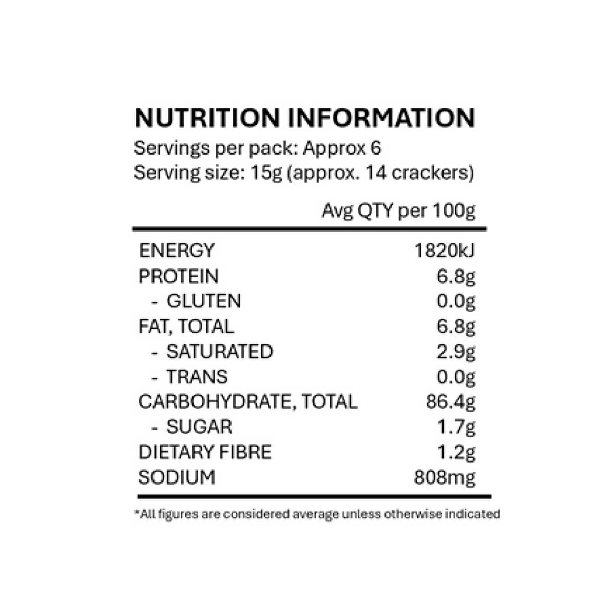 RUTHERFORD & MEYER Aged Cheddar & Garlic Crackers