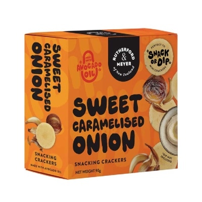 RUTHERFORD & MEYER - Sweet Caramelised Onion Flv Crackers