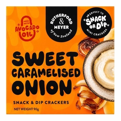 RUTHERFORD & MEYER 甜味焦糖洋蔥味脆餅 image